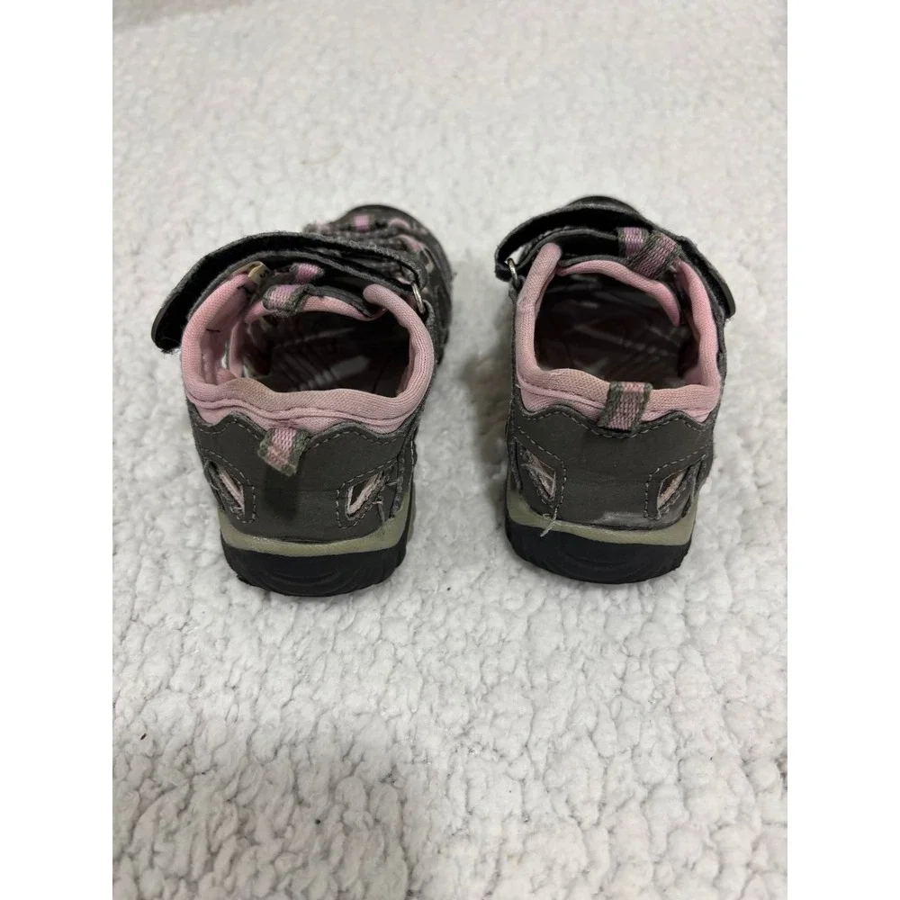 Hobibear 7 Toddler‎ Gray Pink Sport Sandals Girls Shoes Athleisure Casual Casual
